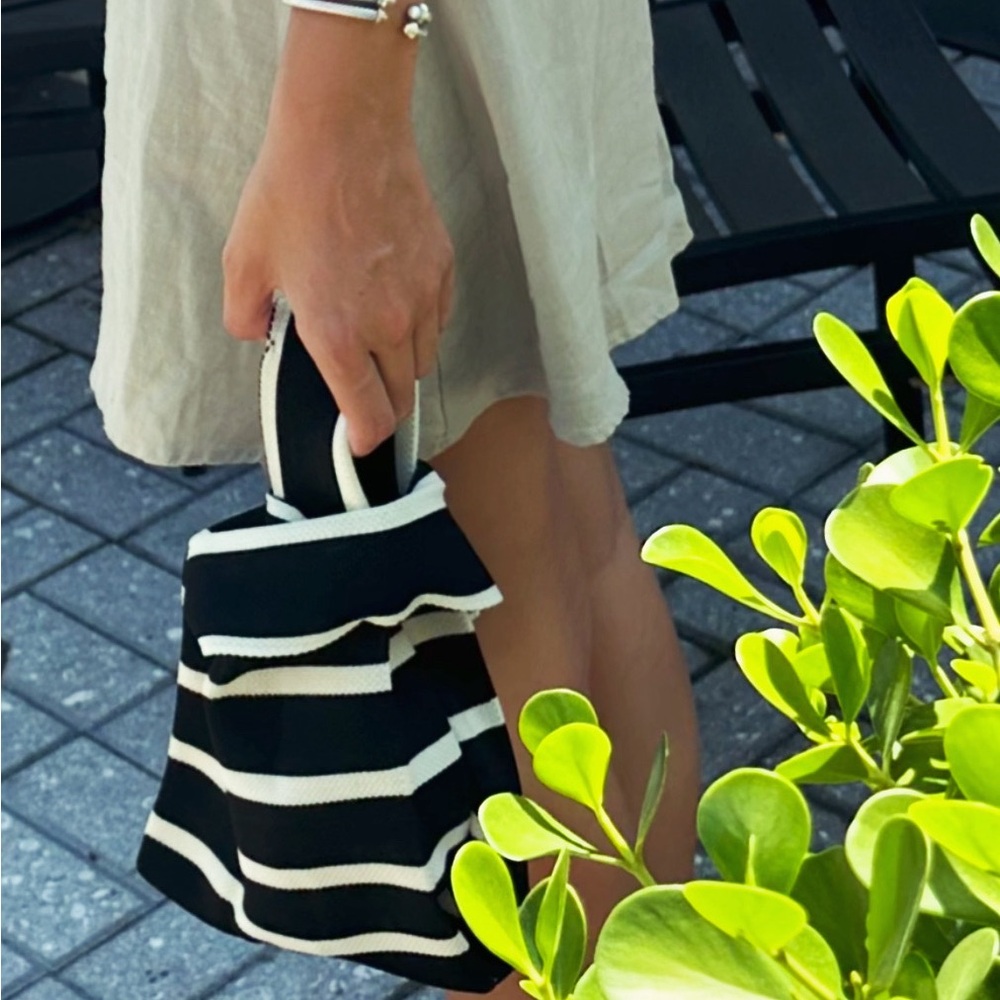 Mini Striped Tote